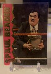 Paul Bearer Wrestling Cards 1995 Action Packed WWF Prices