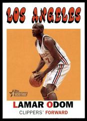 Lamar Odom Basketball Cards 2000 Topps Heritage Prices