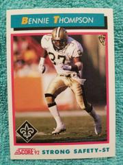 Bennie Thompson #471 Football Cards 1992 Panini Score Prices