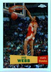 Spud Webb Basketball Cards 2007 Topps Chrome Prices