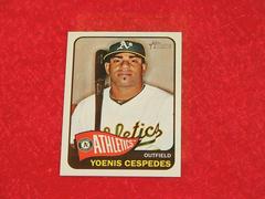 Yoenis Cespedes [Mini] Baseball Cards 2014 Topps Heritage Prices