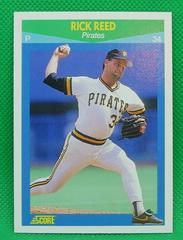 Rick Reed Baseball Cards 1990 Score Rising Stars Prices