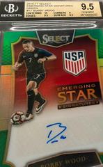 Bobby Wood [Green] #ES-BW Soccer Cards 2016 Panini Select Emerging Star Signatures Prices