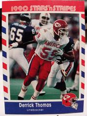 Derrick Thomas [stars 'n stripes] Football Cards 1990 Fleer Stars N Stripes Prices