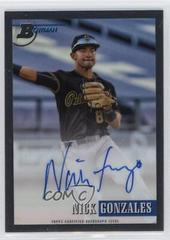 Nick Gonzales #93PA-NG Baseball Cards 2021 Bowman Heritage Chrome Prospect Autographs Prices