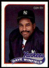 Dave Winfield #260 Baseball Cards 1989 O Pee Chee Prices