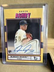Aaron Ashby [Gold] #AC-AA Baseball Cards 2022 Topps Brooklyn Collection Autographs Prices