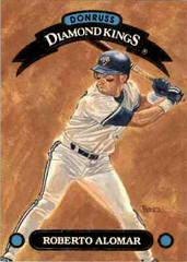 Roberto Alomar Baseball Cards 1993 Panini Donruss Diamond Kings Prices