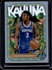 Justin Edwards #BK-6 Basketball Cards 2023 Bowman Chrome University The Big Kahuna Prices