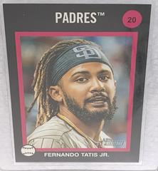 Fernando Tatis Jr. #20 Baseball Cards 2022 Topps Heritage 1973 Venezuela Stamps Prices
