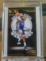 Andrew Wiggins [Gold] #138 Basketball Cards 2020 Panini Noir Prices
