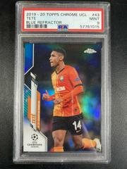Tete [Blue Refractor] #43 Soccer Cards 2019 Topps Chrome UEFA Champions League Prices