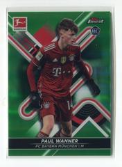 Paul Wanner [Green] Soccer Cards 2021 Topps Finest Bundesliga Prices