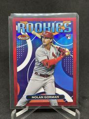 Nolan Gorman [Red] #92 Baseball Cards 2023 Topps Finest Prices