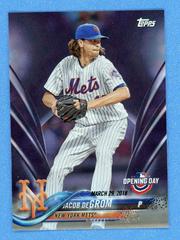 Jacob deGrom [Purple] #69 Baseball Cards 2018 Topps Opening Day Prices