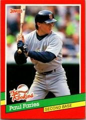 Paul Faries #16 Baseball Cards 1991 Donruss Rookies Prices