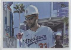 David Price [Clear] Baseball Cards 2020 Topps Update Prices