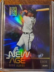 Ozzie Albies [Gold] #NA-11 Baseball Cards 2022 Panini Capstone New Age Prices
