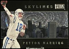 Peyton Manning Football Cards 2000 Skybox Skylines Prices