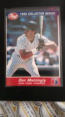 Don Mattingly #3 Baseball Cards 1992 Post Cereal Prices