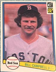 Bill Campbell #487 Baseball Cards 1982 Donruss Prices
