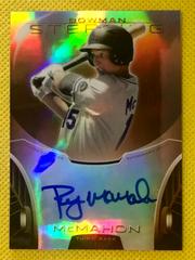 Ryan McMahon [Orange Refractor] Baseball Cards 2013 Bowman Sterling Autograph Prospects Prices
