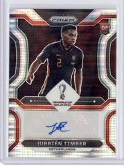 Jurrien Timber [Breakaway] #S-JTB Soccer Cards 2022 Panini Prizm World Cup Signatures Prices