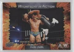Ricky Starks #WIA-14 Wrestling Cards 2021 Upper Deck AEW Wednesday in Action Prices