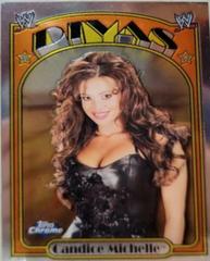 Candice Michelle #67 Wrestling Cards 2007 Topps Heritage II Chrome WWE Prices