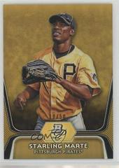 Starling Marte [Gold Refractor] #BPP24 Baseball Cards 2012 Bowman Platinum Prospects Prices
