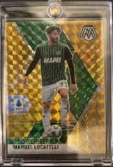 Manuel Locatelli [Gold Mosaic] Soccer Cards 2020 Panini Mosaic Serie A Prices