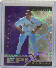 Mark McGwire [Moment Purple] #E18 Baseball Cards 1998 Pinnacle Epix Prices