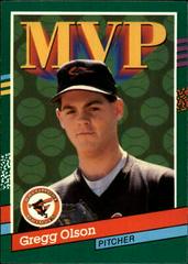 Gregg Olson #393 Baseball Cards 1991 Donruss Prices