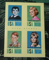 Butch Patrick, Marta Kristen, Pat Priest, Bill Mumy #29 Baseball Cards 2014 Panini Golden Age Star Stamps Prices