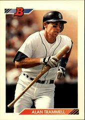 Alan Trammell #690 Baseball Cards 1992 Bowman Prices