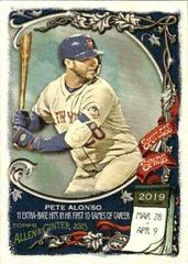 Pete Alonso #SS-38 Baseball Cards 2023 Topps Allen & Ginter Spotless Spans Prices