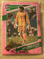 Guillermo Ochoa [Optic Pink Velocity] Soccer Cards 2021 Panini Donruss Road to Qatar Prices
