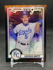 George Brett [Black] #LG-16 Baseball Cards 2023 Topps Legends of the Game Prices