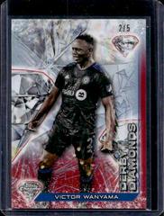 Victor Wanyama [Red] Soccer Cards 2023 Topps Chrome MLS Derby Diamonds Prices
