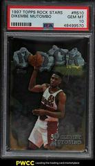 Dikembe Mutombo #RS10 Basketball Cards 1997 Topps Rock Stars Prices