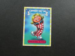 Apprehended ALYSSA [Yellow] #13a Garbage Pail Kids X View Askew Prices