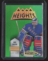 Mike Richter [Green] #LH-2 Hockey Cards 2021 Upper Deck Stature Legendary Heights Prices