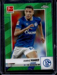 Amine Harit [Green Refractor] #86 Soccer Cards 2020 Topps Chrome Bundesliga Prices