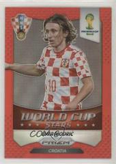 Luka Modric [Red Prizm] Soccer Cards 2014 Panini Prizm World Cup Stars Prices