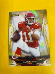 Alex Smith [Gold Refractor] #3 Football Cards 2014 Topps Finest Prices