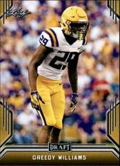 Greedy Williams [Gold] Football Cards 2019 Leaf Draft Prices