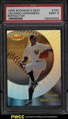 Orlando Hernandez [Refractor] #183 Baseball Cards 1998 Bowman's Best Prices
