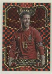 Sergio Ramos [Checkerboard] #4 Soccer Cards 2017 Panini Select Prices