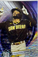 Fernando Tatis Jr. [Green Icy Foil] Baseball Cards 2022 Bowman Platinum Prices