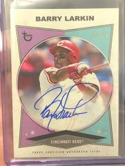 Barry Larkin [Black] #AC-BL Baseball Cards 2023 Topps Brooklyn Collection Autographs Prices